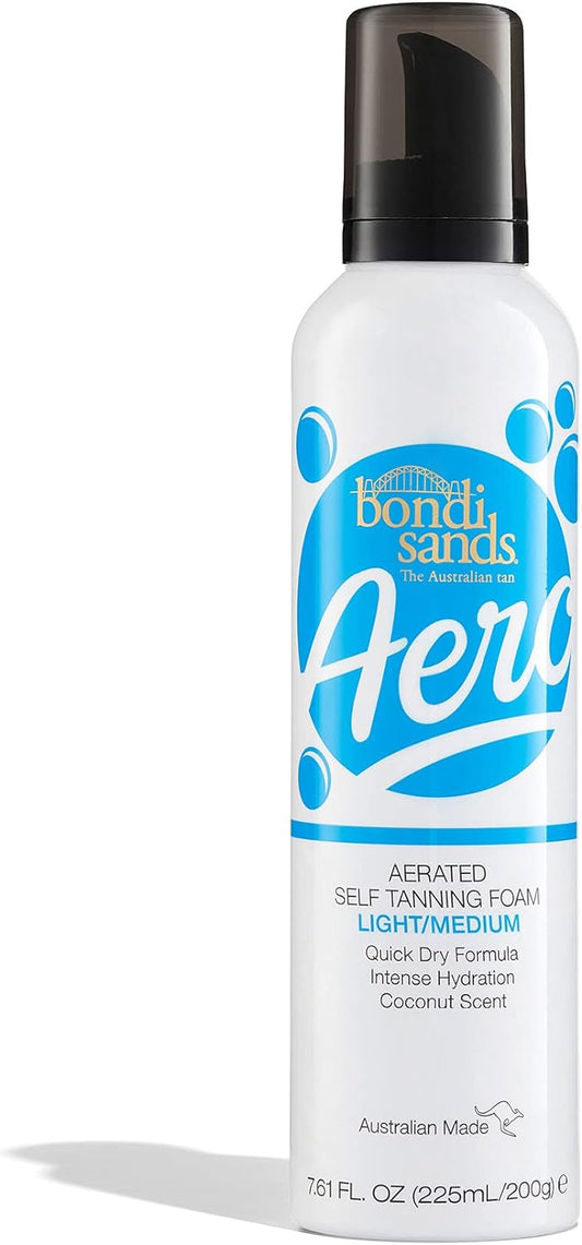 Bondi Sands Aero Aerated Self Tanning Foam, Light/Medium, 0.251 kg, BON170