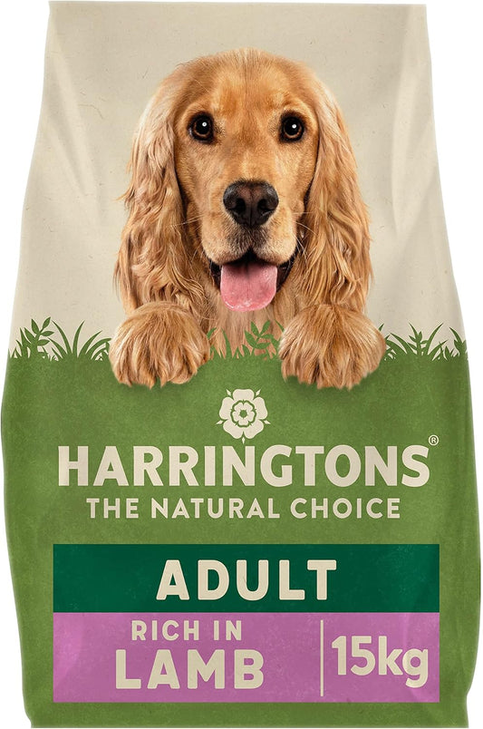 Harringtons Complete Dry Adult Dog Food Lamb & Rice 15kg