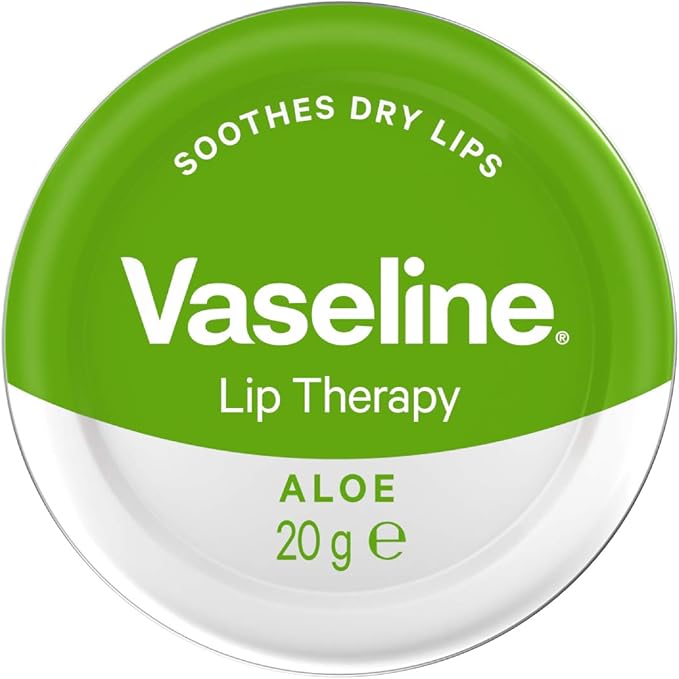 Vaseline Lip Therapy Aloe, 20g  (pack of 06)