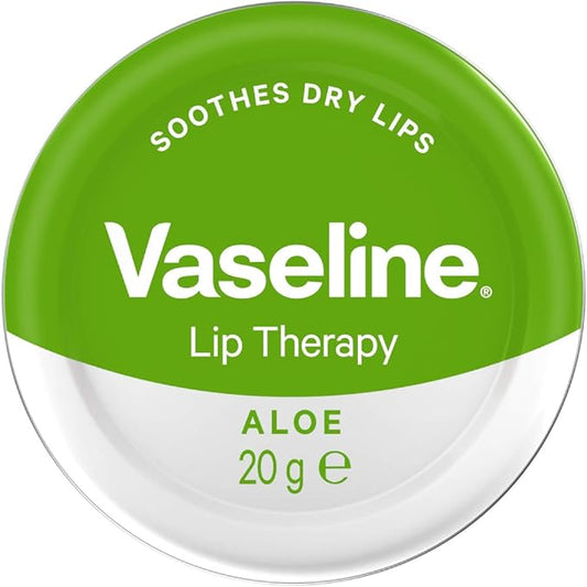 Vaseline Lip Therapy Aloe, 20g  (pack of 06)